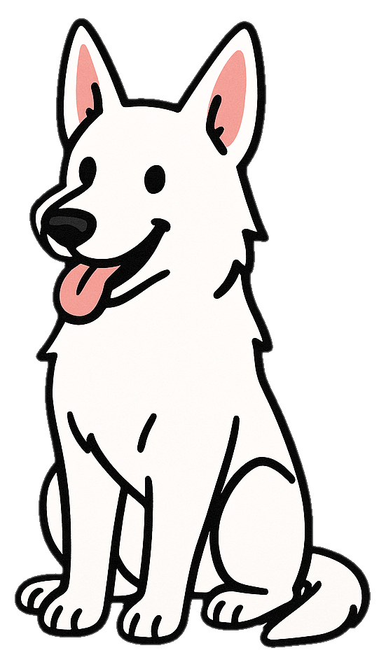 Aramis the White Swiss Shepherd